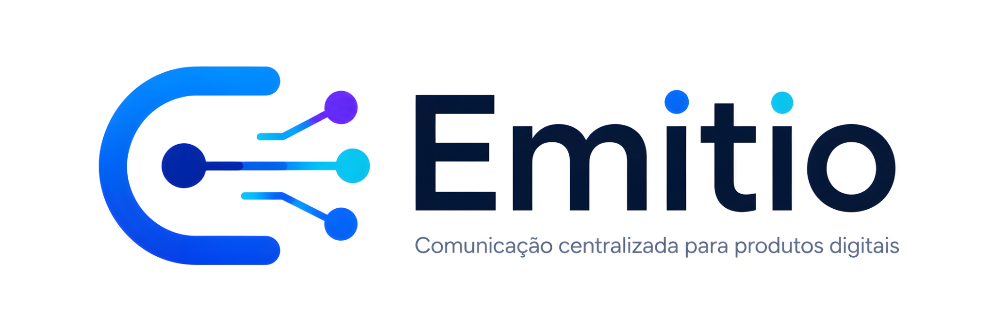 Emitio - Comunicação centralizada para produtos digitais